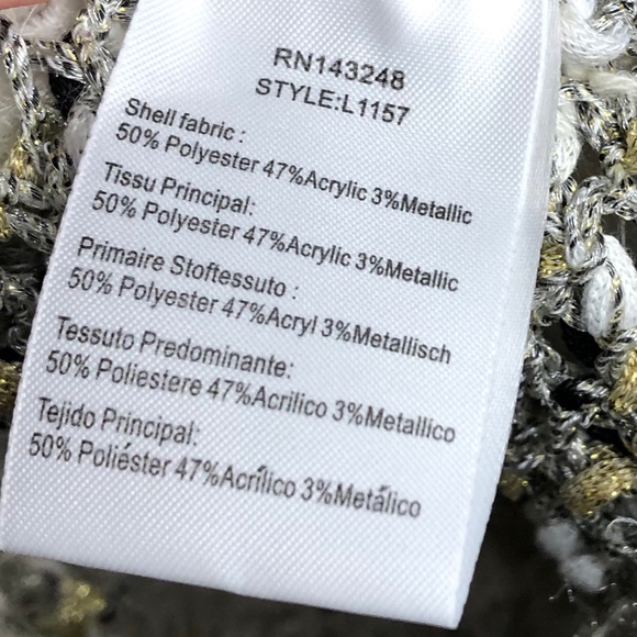 Anthropologie MOTH Knit Chunky Striped Fringe Crewneck Sweater Poncho Medium - Picture 5 of 7